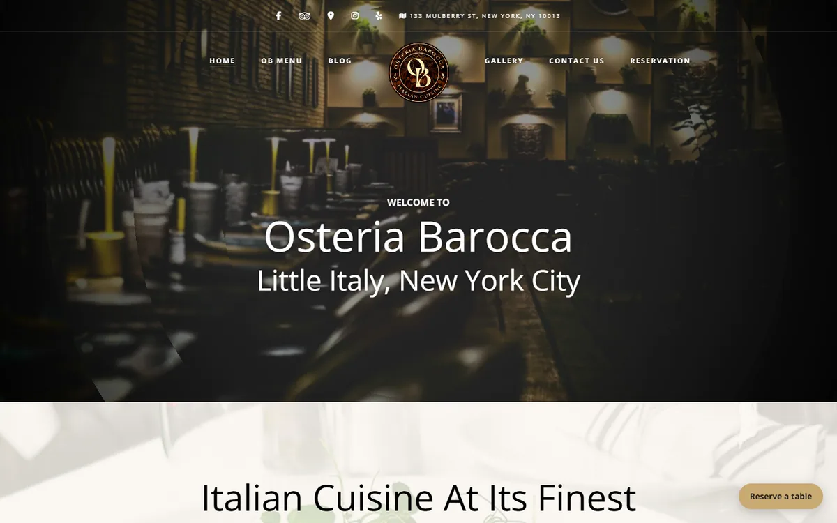 Osteria Barocca preview